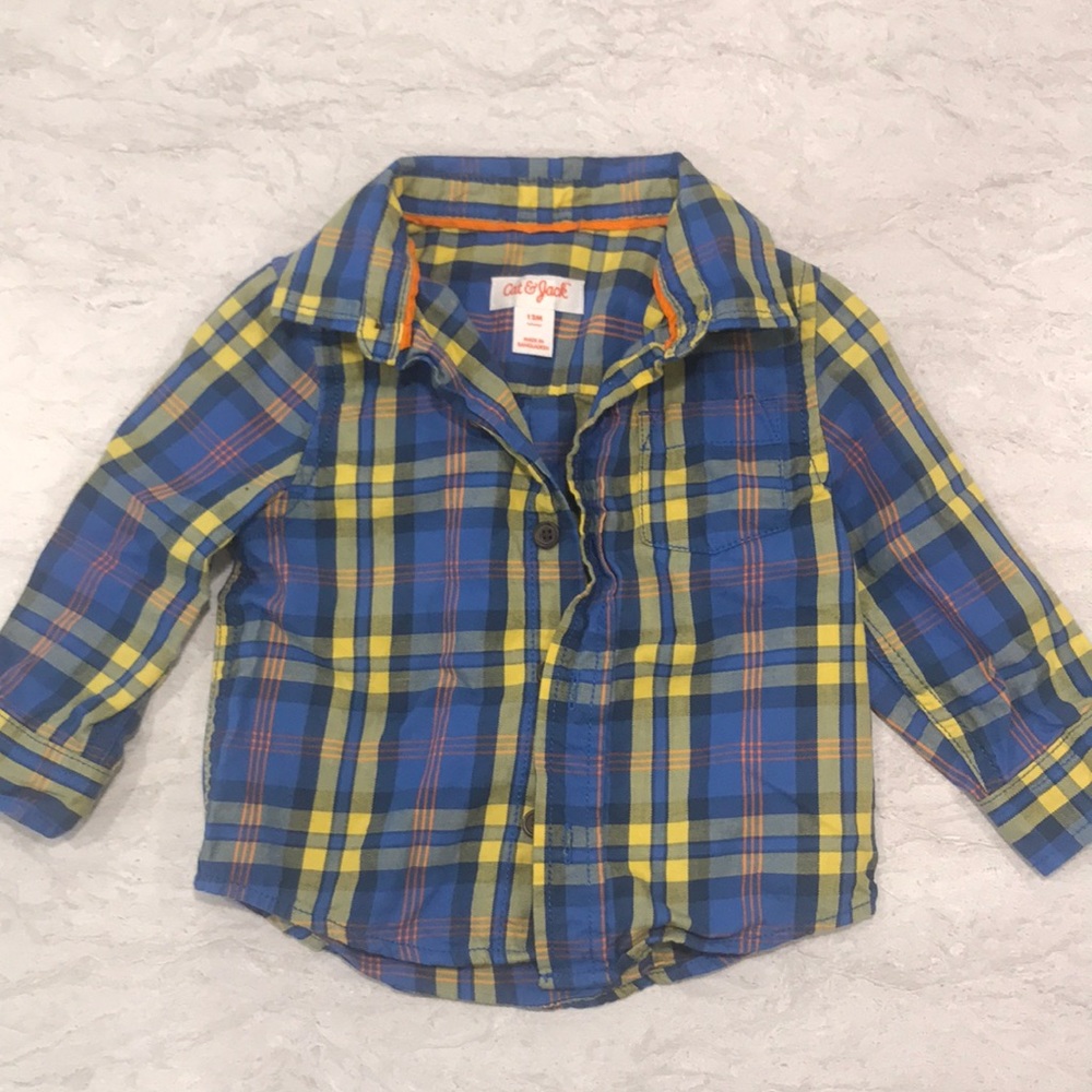 Cat and Jack button up shirt